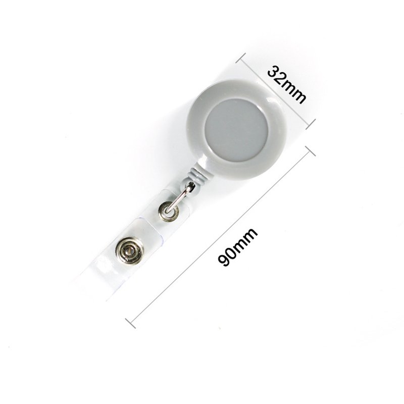 Holder Retractable Customize Plastic Badges Sublimation Blank Best Welcome Fashion Badge Reel