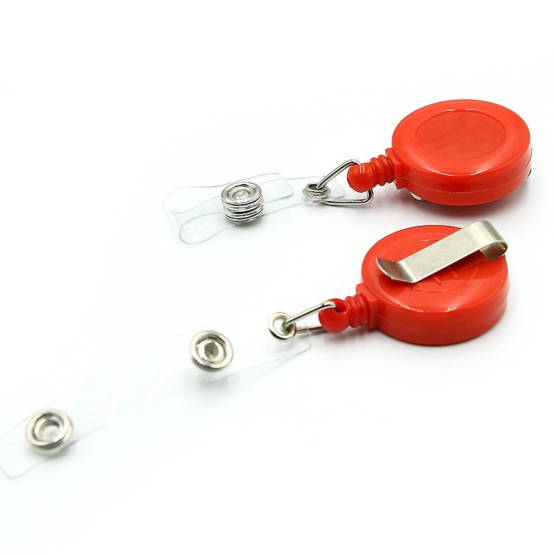 Holder Retractable Customize Plastic Badges Sublimation Blank Best Welcome Fashion Badge Reel