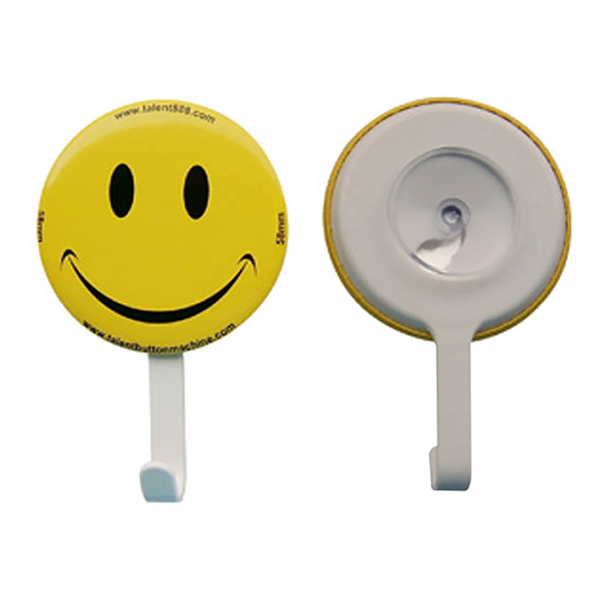 Wholesale Tin Metal With Strong Suction Disc On The Back Button Badge Hanger Promotional Gift BB008 Hanger Button Badge In Stock