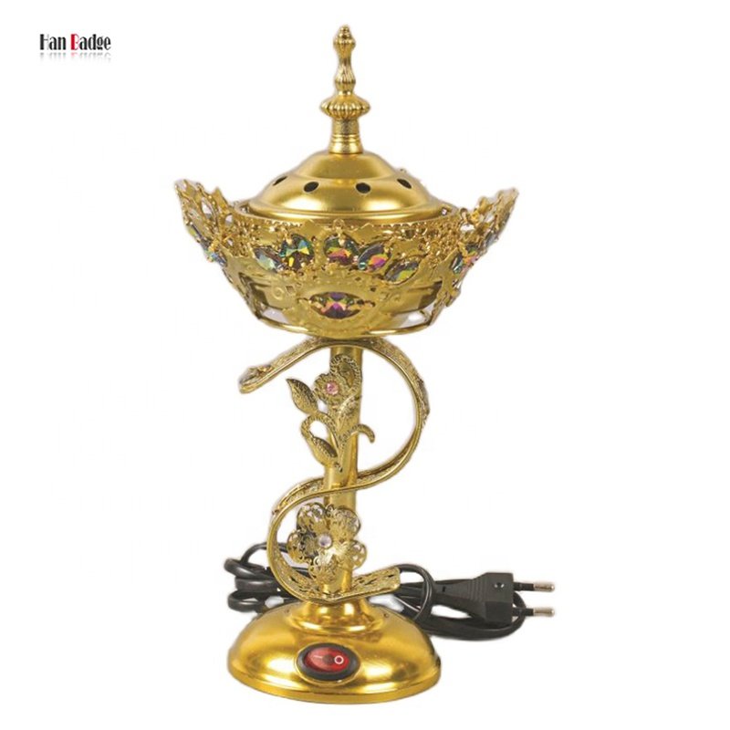 New Design Metal Bakhoor Mabkhara Incense Burner