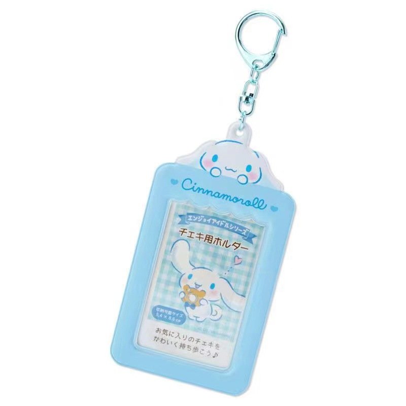 Kpop Cartoon vintage pendant keychain goo card cute holder personalised id card badge holder custom id card holder