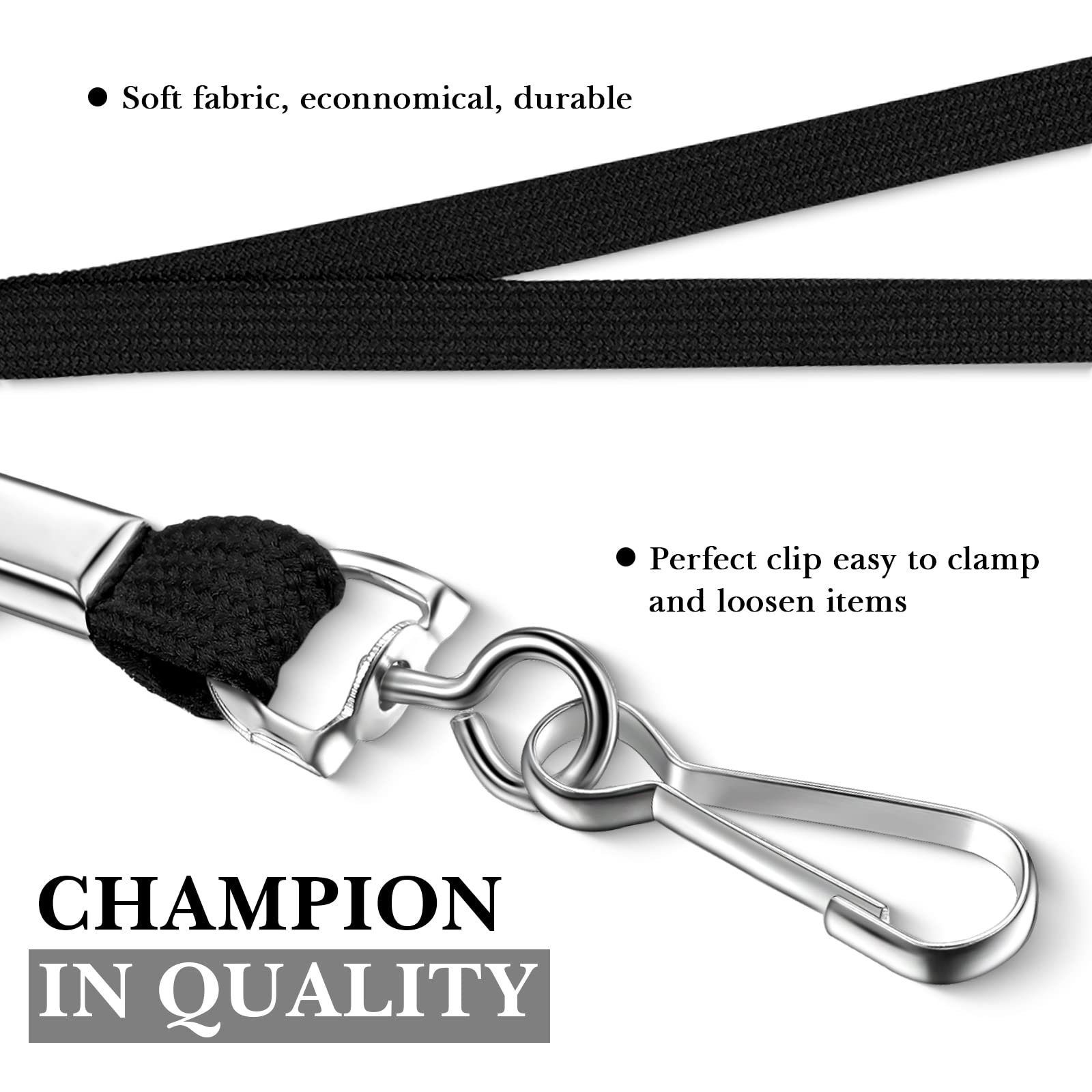 Promotional polyester printed strap phone holder pad custom logo 19inch neck lanyard for id badges