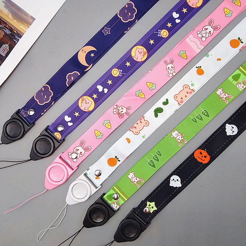Wholesale Keychain Lanyard Strap Work-card Holder Custom Logo Polyester Lanyard