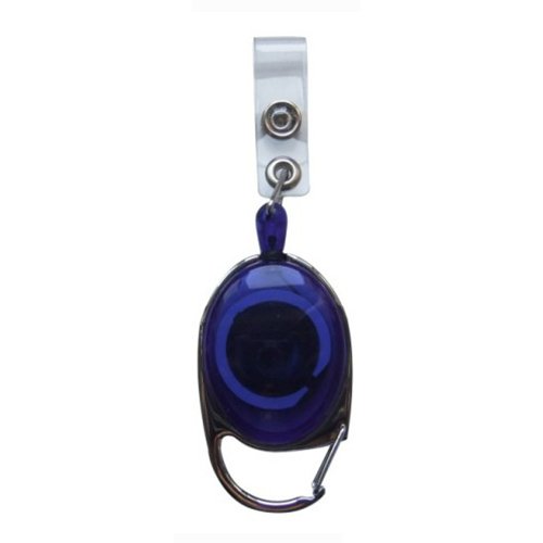 Custom Logo Credit Card Holder ID Card Badge Holder with Carabiner