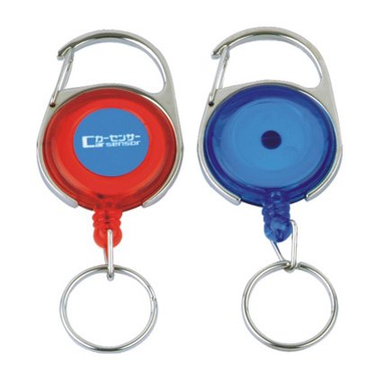 Custom Logo Credit Card Holder ID Card Badge Holder with Carabiner