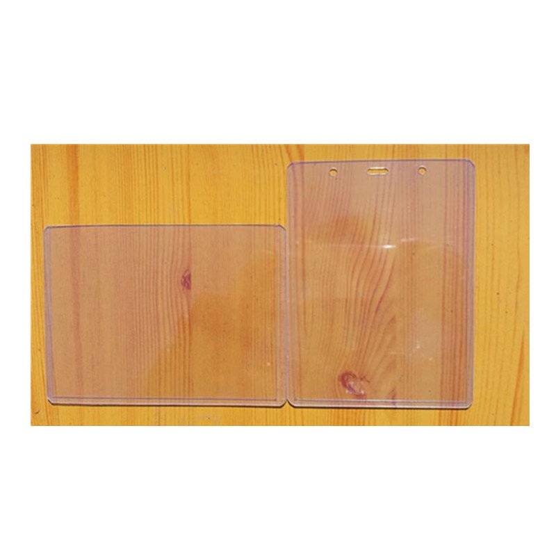 Hard rigid pvc id Card Badge Holder
