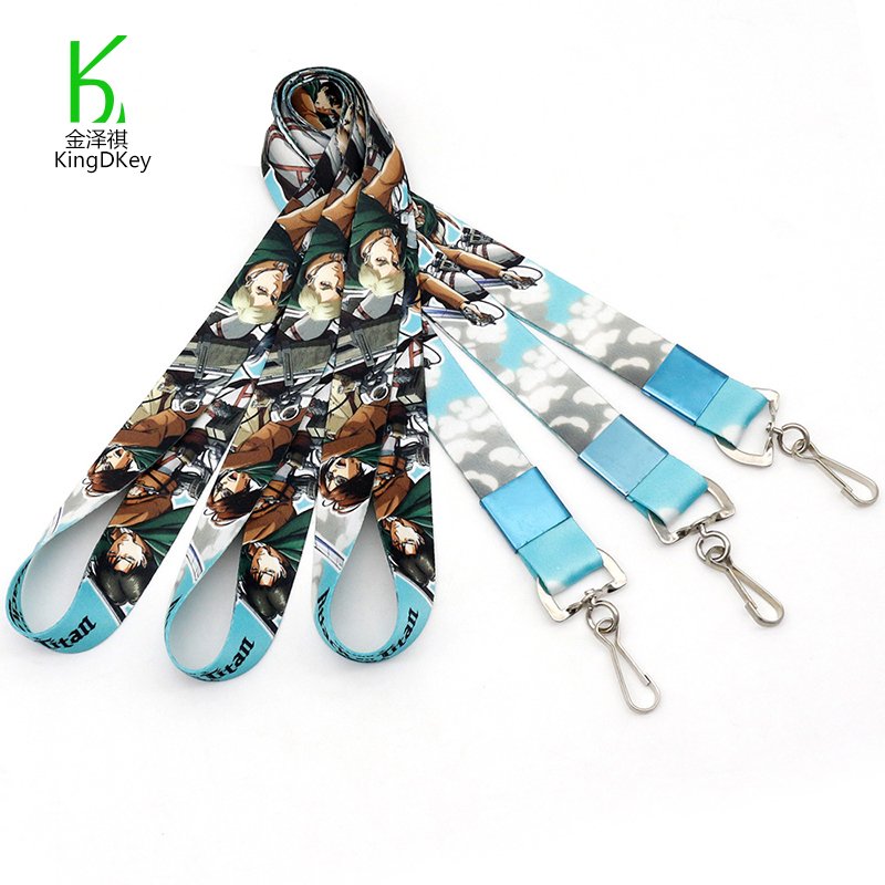 Cartoon Lanyard Anime Retractable Card With Case Badge Holder Superhero Reel Neck Strap Stretchable And Different Color Charm