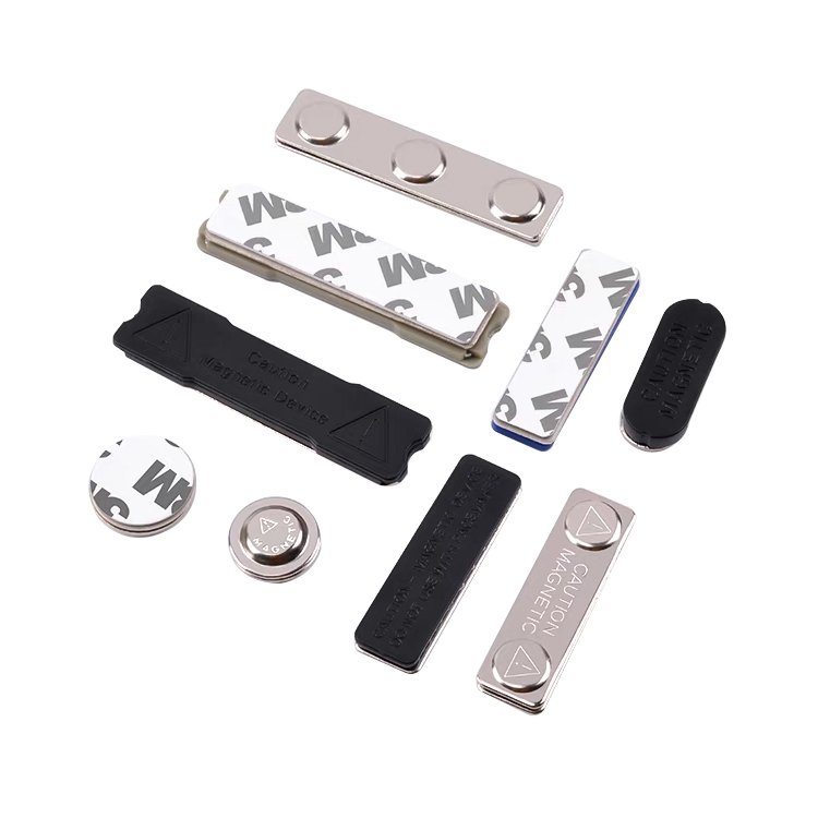 Wholesale Reusable Name Badge Card Holder Magnetic Name Card Holder with Cutting Processing Service