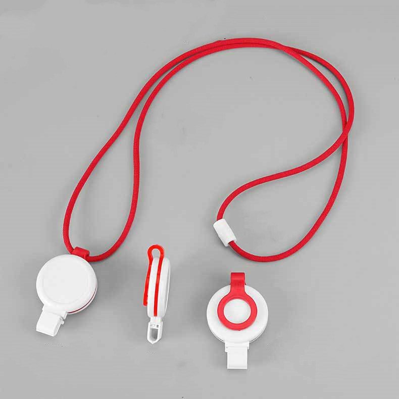 Customized Logo Colored Doctor Nurse Working Card Holder Hanging Cord Retractable Badge Reel Belt Clip