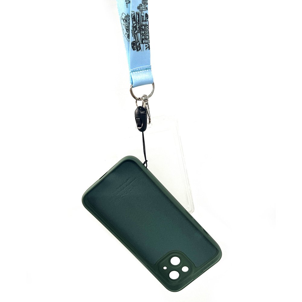 Custom Multifunctional Cropped Cellphone Lanyard Portable Short Lanyard Sublimation Print Pattern Handheld Strap Chain