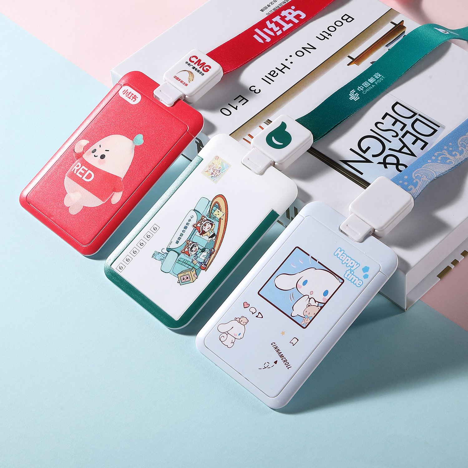 Custom Card Creative Nurse Id Badge Holder with Neck Strap Lanyard