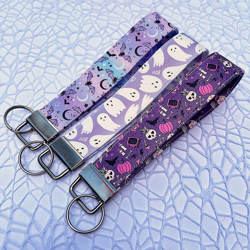 hot-sale high-quality popular designs adjustment kawaii printing Nylon Key Neck Strap Anime Long Keychain Lanyard