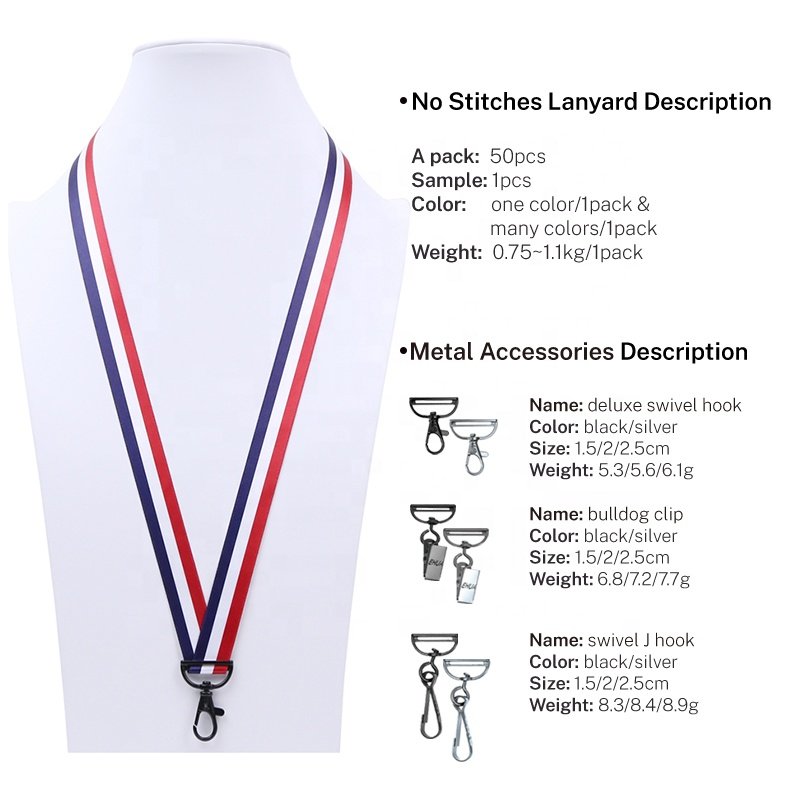 High Quality Lanyard With logo ergonomics Seamless Printed Neck Lanyard Promotion Gift Metal Hook Buckle Office Lanyard