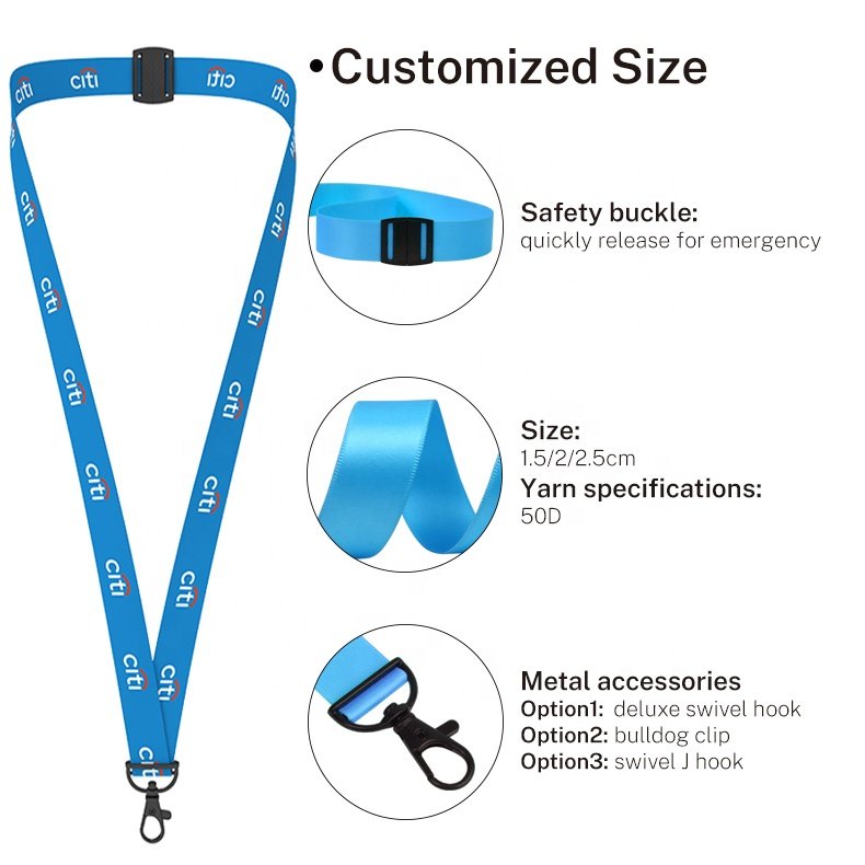 High Quality Lanyard With logo ergonomics Seamless Printed Neck Lanyard Promotion Gift Metal Hook Buckle Office Lanyard