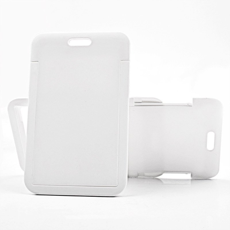 Candy Color Passport Working Card Holder Identity Badge ABS Plastic Work ID Neck Card For Students