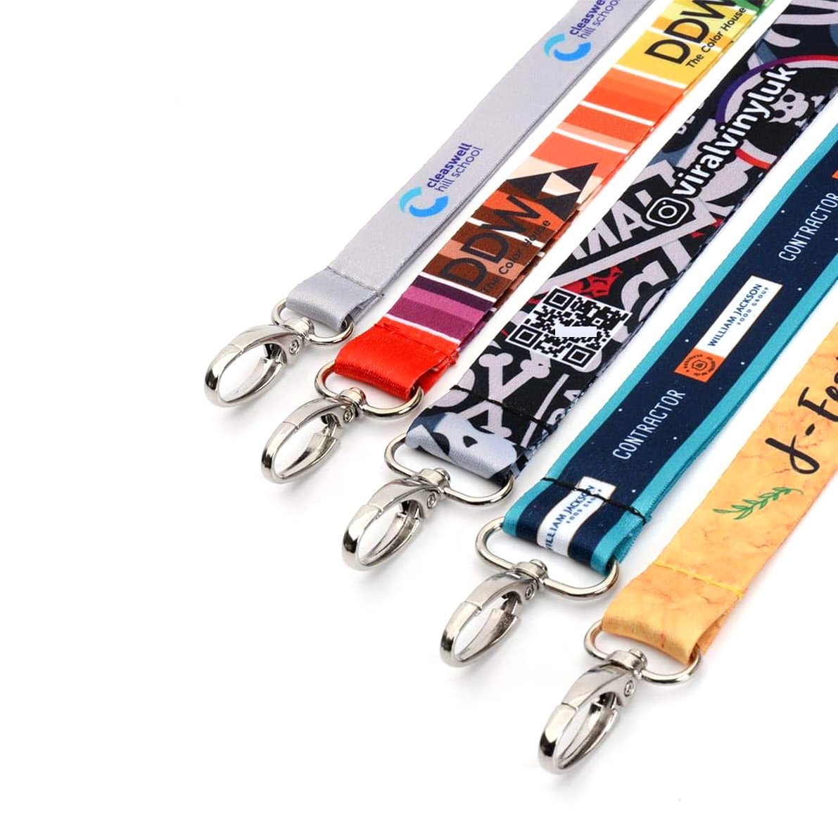 Factory Manufacturer Custom Safety Lanyard Cord Necklace Badge Holder For Card Holder And Polyester Lanyard Custom LOGO