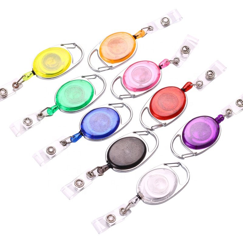Hot Sale Round Shape Id Badge Retractable Badge Holder