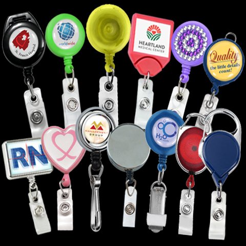 ID Card Lock Holder at Wholesale Price Customized Design with Multi Color Available Lanyard Accessories