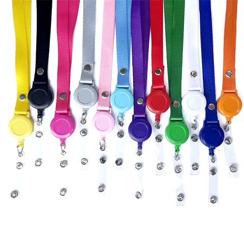 ID Card Lock Holder at Wholesale Price Customized Design with Multi Color Available Lanyard Accessories