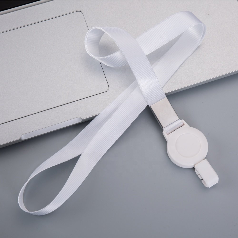 Custom Lanyard With Badge Reel Retractable Badge Reel Lanyard