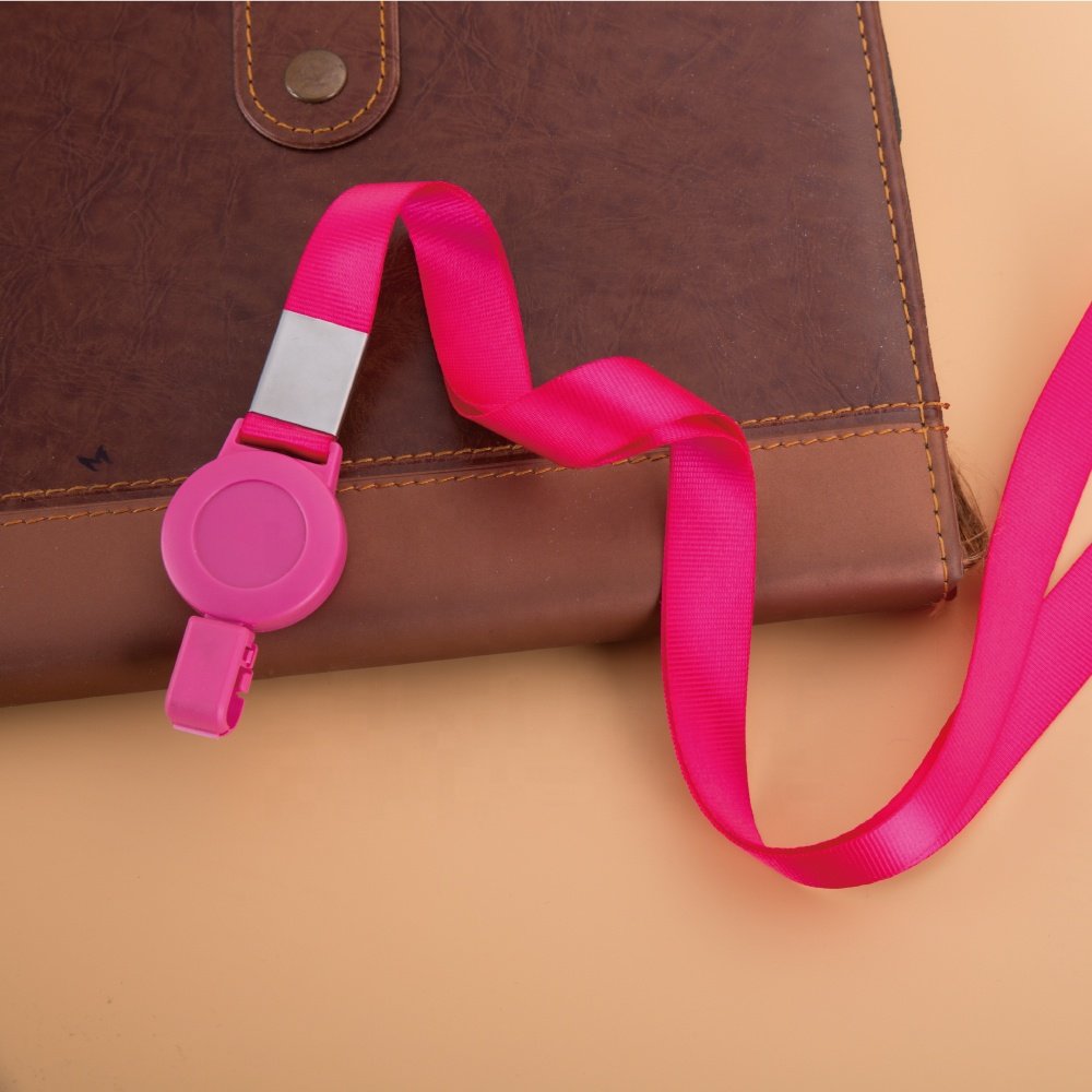 Custom Lanyard With Badge Reel Retractable Badge Reel Lanyard