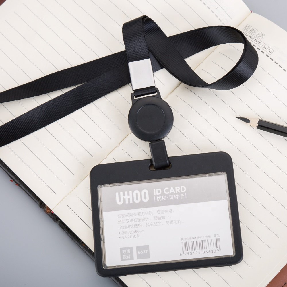 Custom Lanyard With Badge Reel Retractable Badge Reel Lanyard