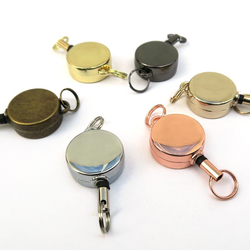 High Quality Heavy Duty Metal Retractable Badge Rreel Metal Retractable Reel Badge Holder