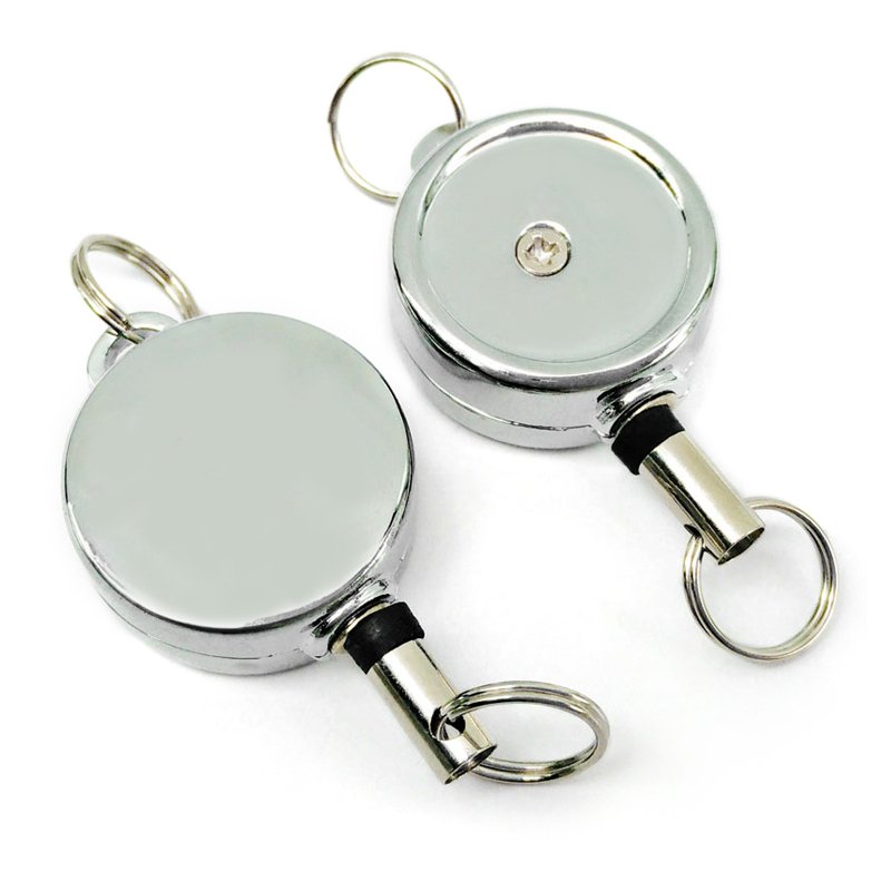 High Quality Heavy Duty Metal Retractable Badge Rreel Metal Retractable Reel Badge Holder