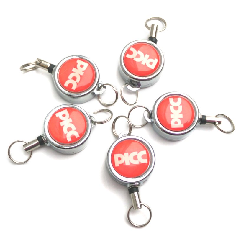 High Quality Heavy Duty Metal Retractable Badge Rreel Metal Retractable Reel Badge Holder