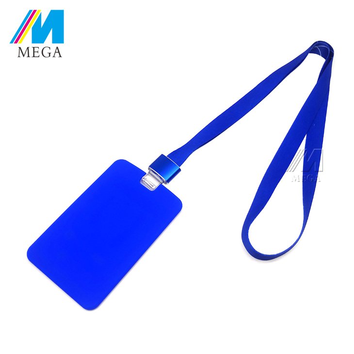 Id Card Lanyard High Quality Silicone Identity Id Card Holder With Lanyard