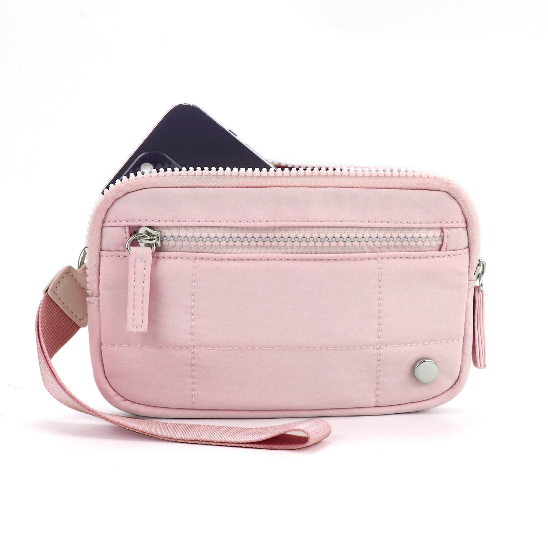 Multifunctional 2024 Popular Portable Waterproof Clear ID Card Pocket Woman Small Nylon Zipper Money Purse