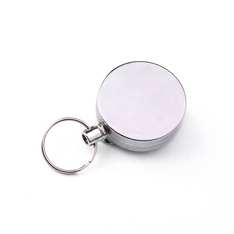 QORI 4CM Metal Key Holder Name ID Badge Holder Card Holder Rfid