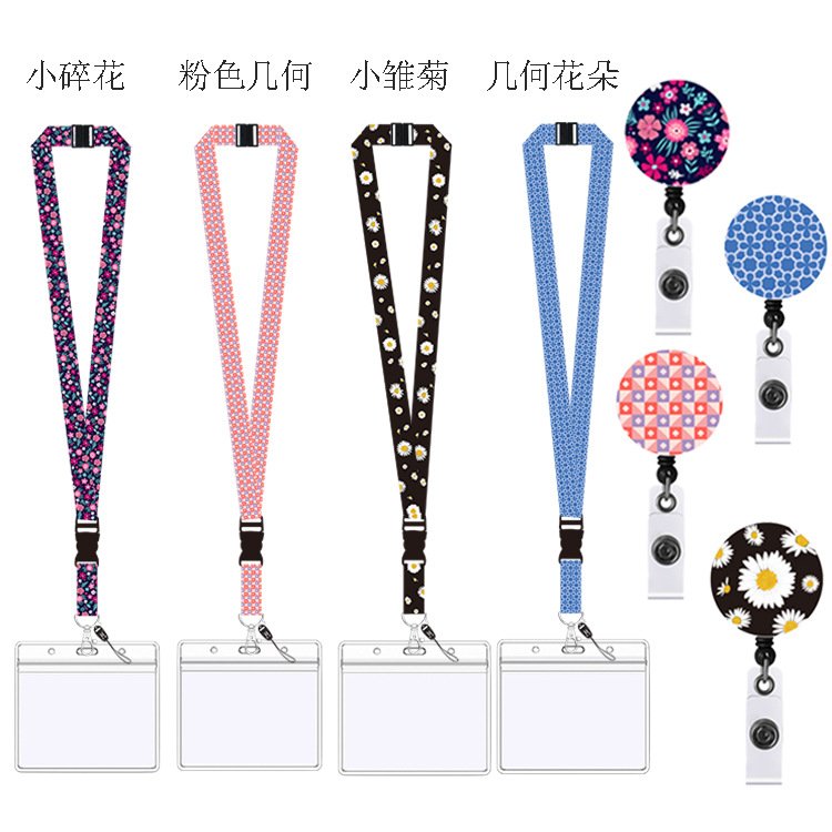 Custom Card Holder Lanyards Before Christmas Lanyards Wholesale ID Badge Reel Case Neck Lanyard Accessories