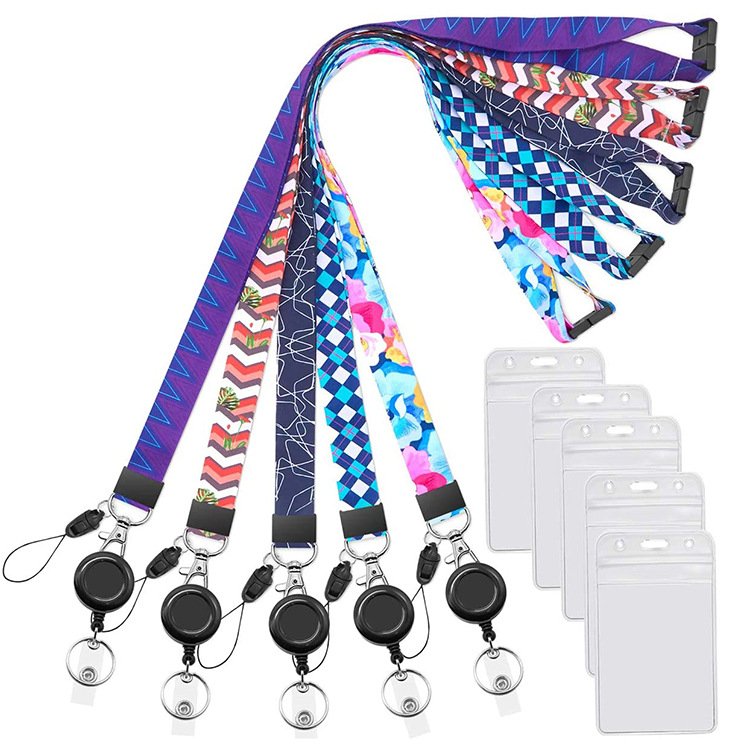 Custom Card Holder Lanyards Before Christmas Lanyards Wholesale ID Badge Reel Case Neck Lanyard Accessories