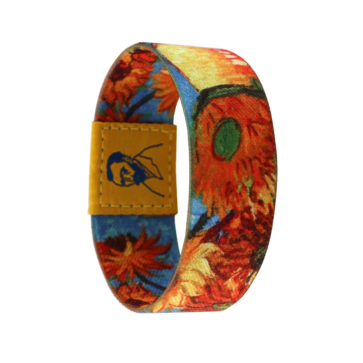 Promotional new design women custom fabric elastic wristbands bracelet