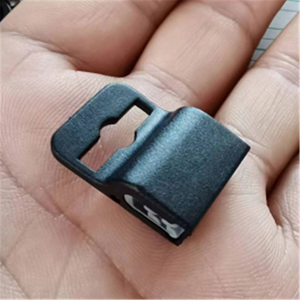 Black Gripper Rigid Single Card Holder, Multi Direction Badge Holder
