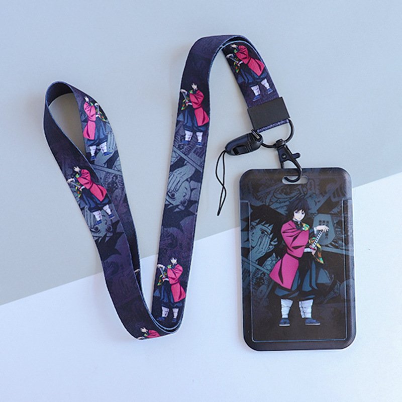Popular Anime Dragon Ball One Piece Demon Slayer Itachi Chainsaw Man SPY FAMILY Jujutsu Kaisen ID Card Badge Holder Lanyards