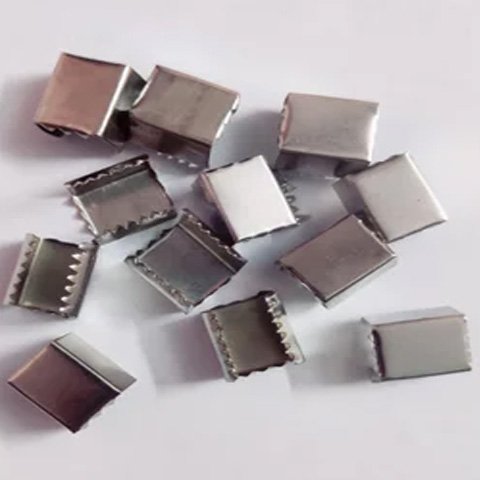 Lanyard Metal Clamp 16mm Size for ID card Dori (200/500/1000 Piece on 1 Packet) Lanyard Accessories