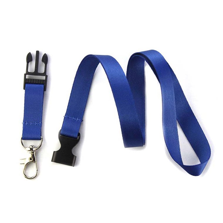 Heat Transfer Lanyards Id Badge Holder Custom Plain Color Lanyards Necklace With Metal Hook No Minimum Order