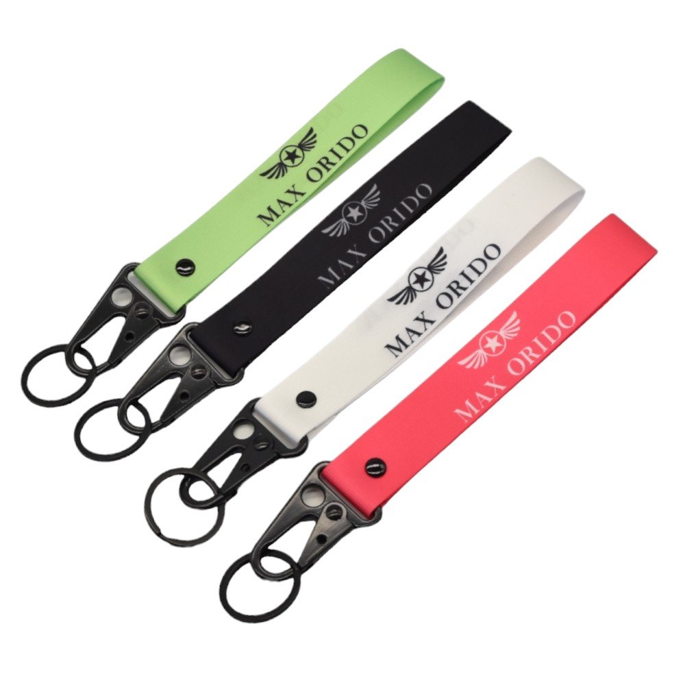 Manufacturer custom logo neck promotional lanyards printed polyester lanyards with id card badge holder