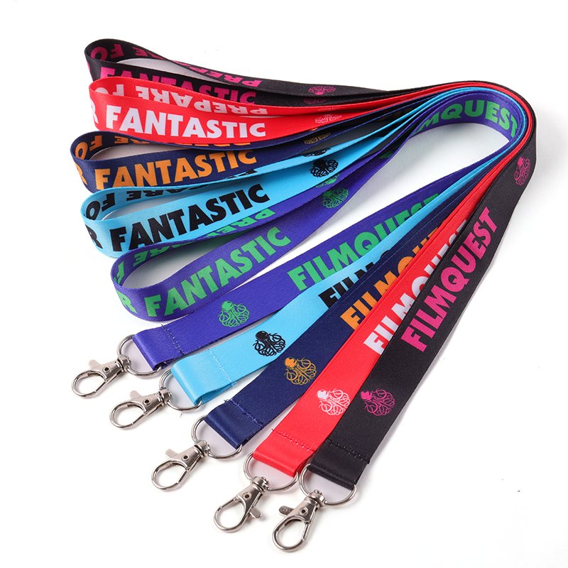 High-quality transfer print lanyard custom Printed neck strap