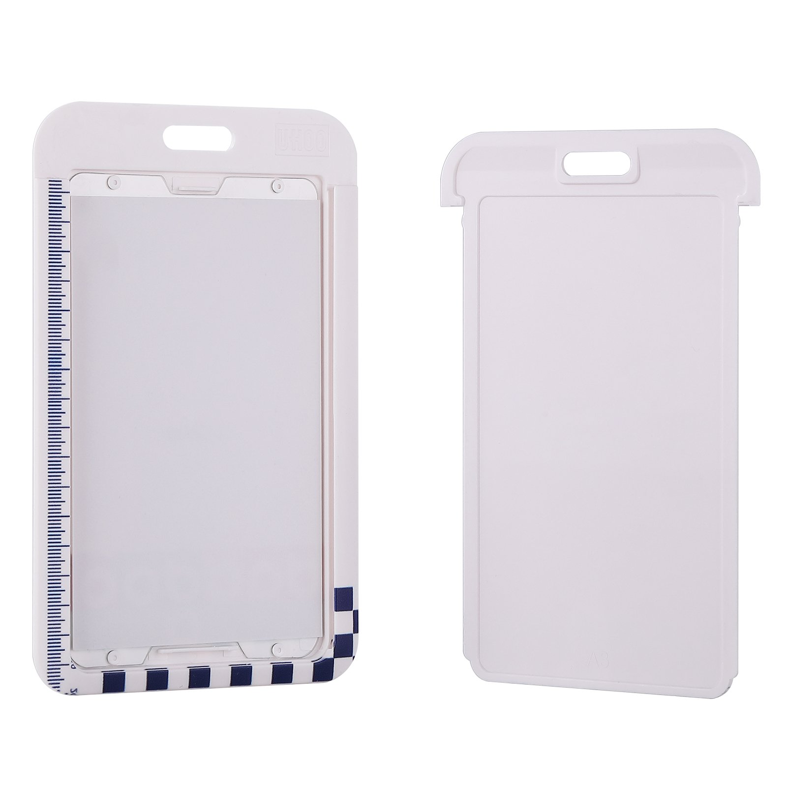 Custom Printing Hard Plastic Badge ID Card Holder Office Work Name Badge Holder