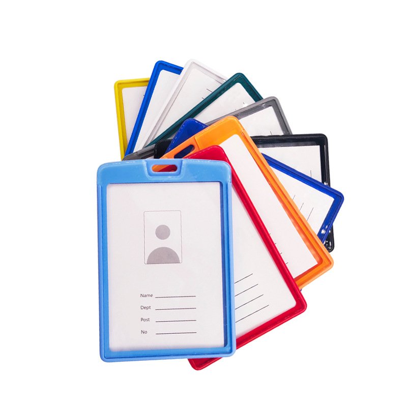 Card Holder Color Pp Campus Bus Id Credit Card Badge Business Material Student Fashion Bracelet Fashionable Colorful Card Holder