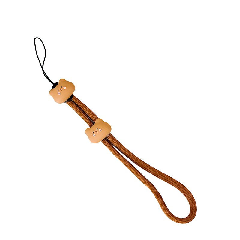 Customprinted mobile phone elastic lanyards with logo custom and id badge holder