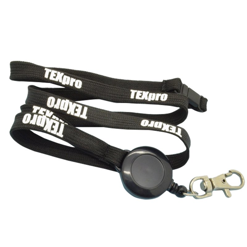 Customprinted mobile phone elastic lanyards with logo custom and id badge holder