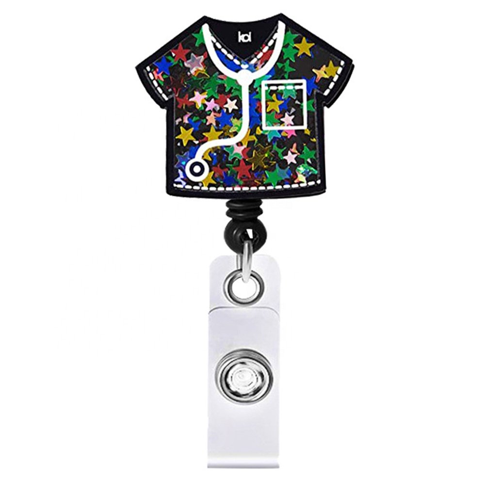 Wholesale Nurse Badge Reel Medical Series Shaker Badge Holder for Office School Scrub Life Nurse Accessories