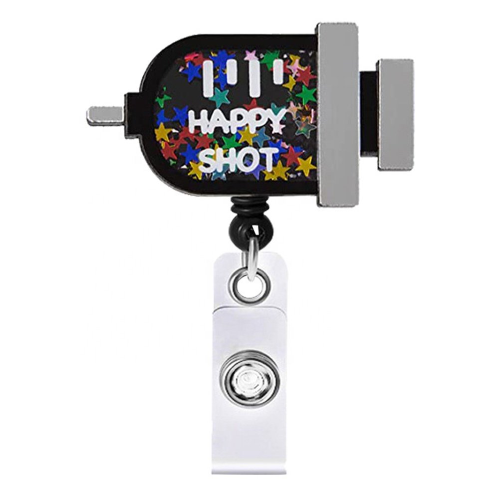 Wholesale Nurse Badge Reel Medical Series Shaker Badge Holder for Office School Scrub Life Nurse Accessories