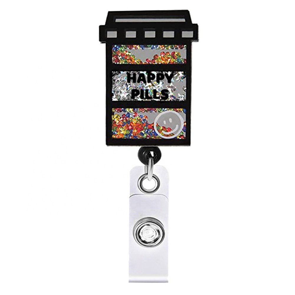 Wholesale Nurse Badge Reel Medical Series Shaker Badge Holder for Office School Scrub Life Nurse Accessories