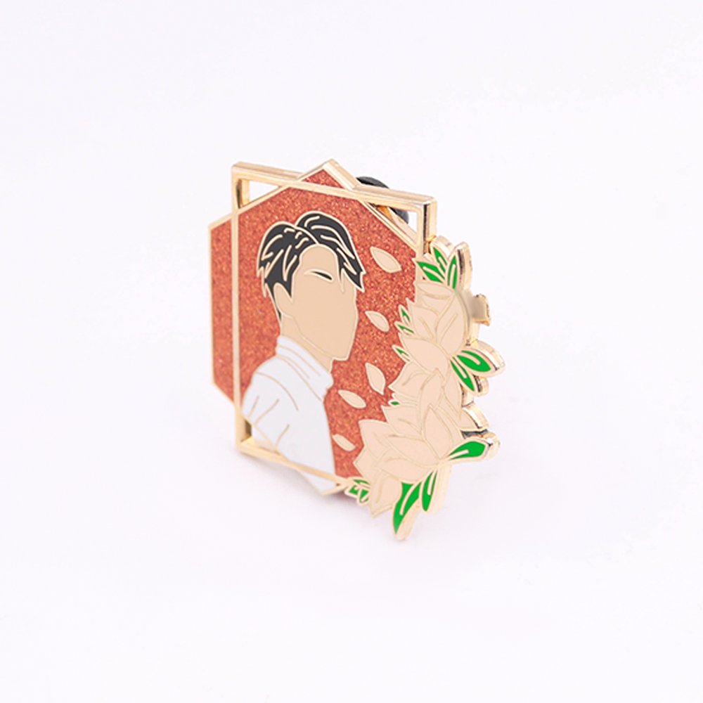 Id Badge Holder Button Badge Amg Kpop Pins Herd Enamel Artware
