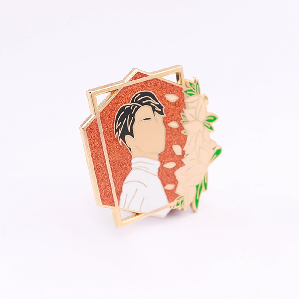 Id Badge Holder Button Badge Amg Kpop Pins Herd Enamel Artware